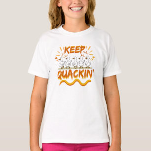 Keep Quackin' (Dancing) Funny Duck Pun T-Shirt