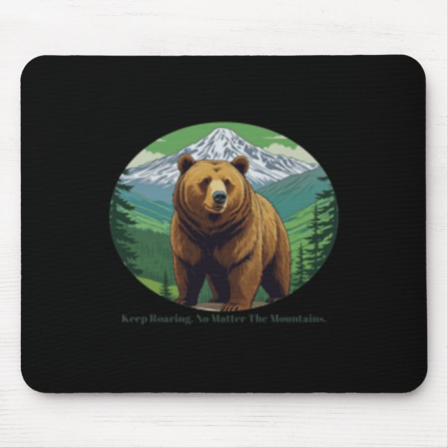 Keep Roaring  Mouse Pad (Front)