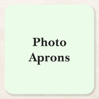 Keep Scrolling to See These Photo Aprons - 3 Sizes Square Paper Coaster