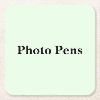Keep Scrolling to See These Photo Pens Square Paper Coaster