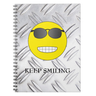Keep Smiling Spiral Notebook