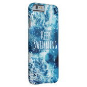 Keep Swimming Ocean Motivational Case-Mate iPhone Case (Back/Right)