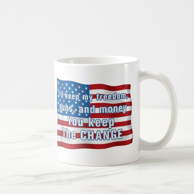 Keep The Change Coffee Mug (Right)