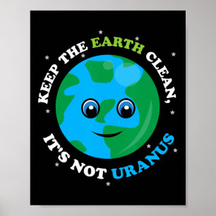 Keep The Earth Clean Earth Day  Poster