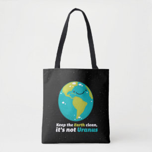 Keep The Earth Clean Tote Bag