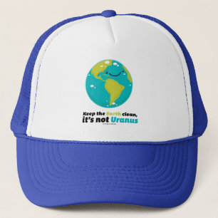 Keep The Earth Clean Trucker Hat