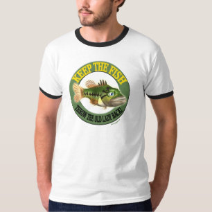 Keep The Fish Fishing T-shirts
