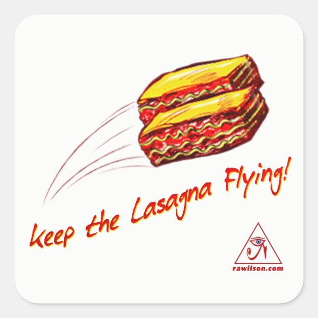 keep the Lasagne Flying Sheet of Stickers (Front)