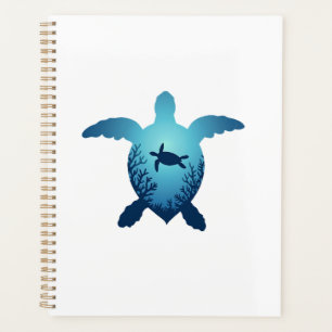 Keep The Sea Plastic Free Save The Sea Turtles T-S Planner