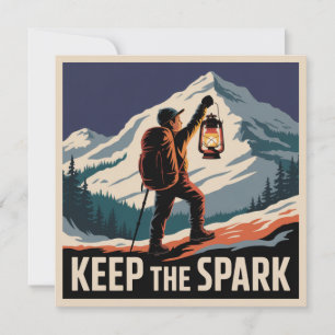 Keep The Spark Holiday Card