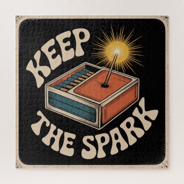 Keep The Spark Jigsaw Puzzle (Vertical)