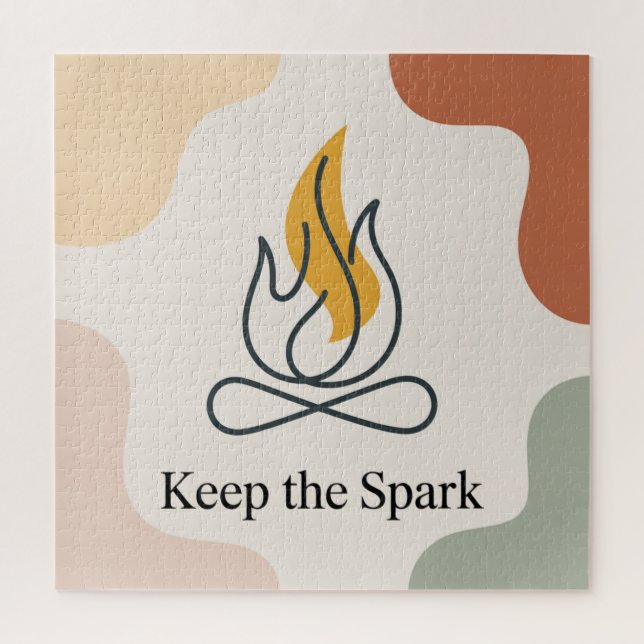 Keep The Spark Jigsaw Puzzle (Vertical)