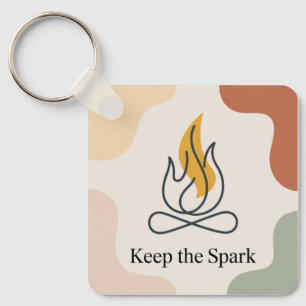 Keep The Spark Key Ring