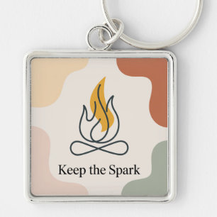 Keep The Spark Key Ring
