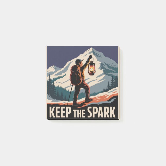 Keep The Spark Post-it Notes (Front)