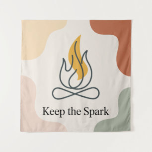 Keep The Spark Tapestry