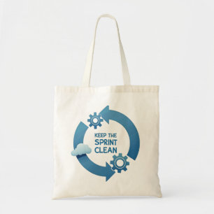 Keep the Sprint Clean Tote Bag
