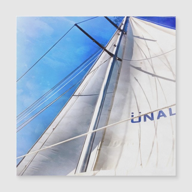 Keep The Wind In Your Sails Acrylic Art (Front)