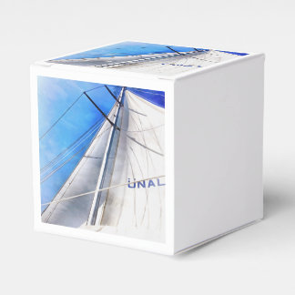 Keep The Wind In Your Sails Acrylic Art Favour Box
