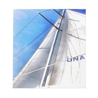 Keep The Wind In Your Sails Acrylic Art Notepad