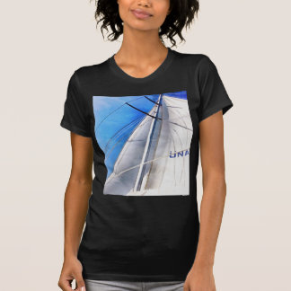 Keep The Wind In Your Sails Acrylic Art T-Shirt