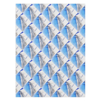 Keep The Wind In Your Sails Acrylic Art Tablecloth