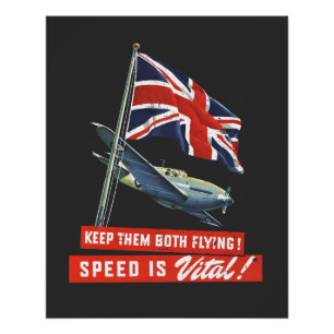 Keep Them Both Flying! Poster