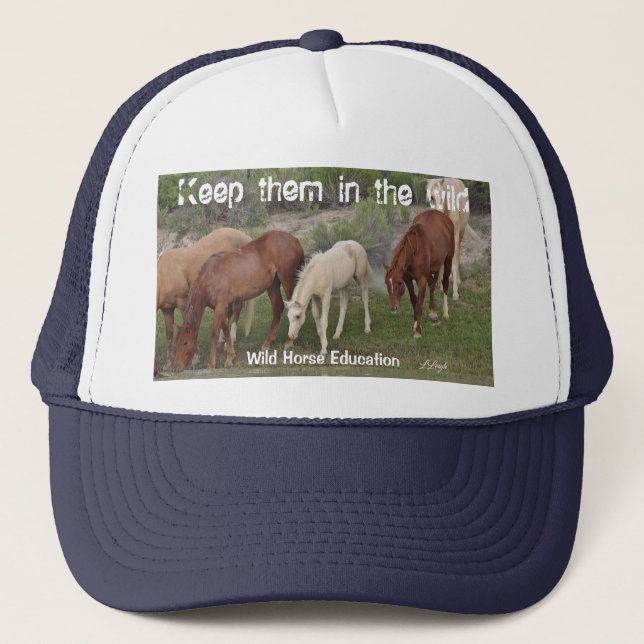 Keep Them In The Wild Trucker Hat (Front)