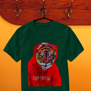 Keep Trying Tai Chi Tiger T-Shirt