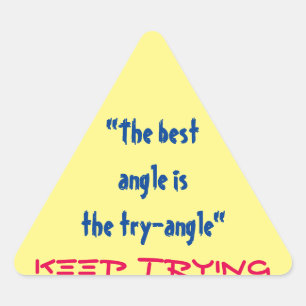 Keep Trying Teacher Stickers