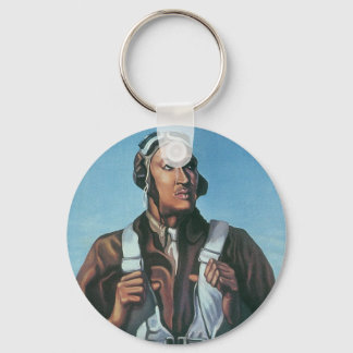 Keep Us Flying ~ Tuskeege Airman Key Ring