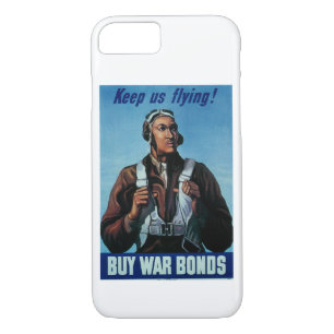 Keep Us Flying! ~ Tuskeegee Airman Case-Mate iPhone Case