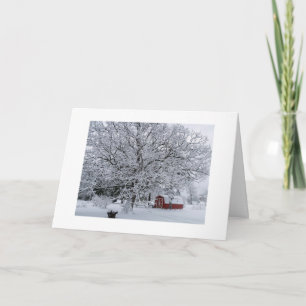 KEEP WARM AT CHRISTMAS AND ALL YEAR THROUGH HOLIDAY CARD