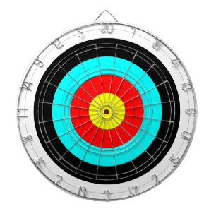 Keep Your Eye on The Target - Bullseye Print Dartboard