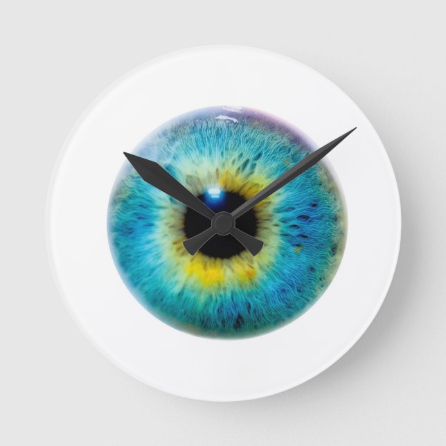 Keep your eye on the time - the eyeball clock (Front)