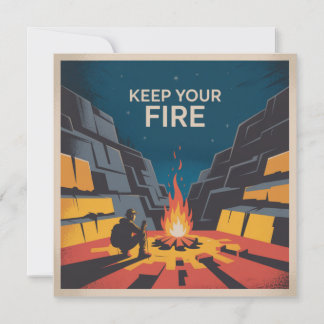 Keep Your Fire Holiday Card