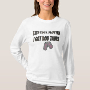 Keep Your Flowers Army Wife T-Shirt