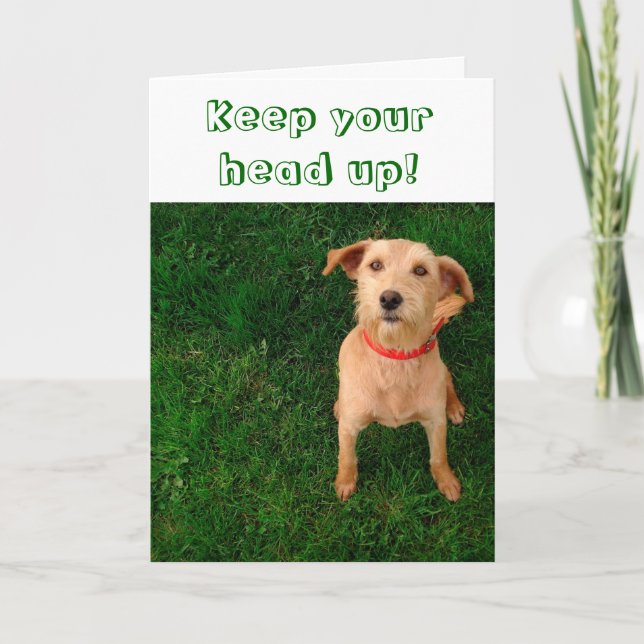 Keep Your Head Up Card (Front)