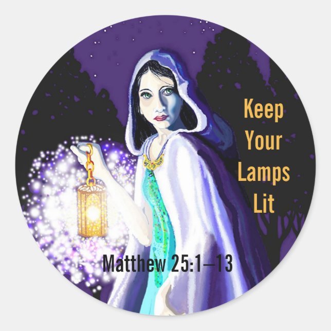 Keep your lamps lit Sticker (Front)