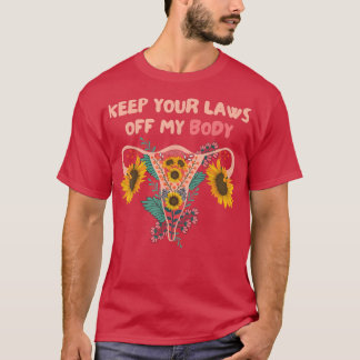 Keep your laws off my body pro choice feminist Rig T-Shirt