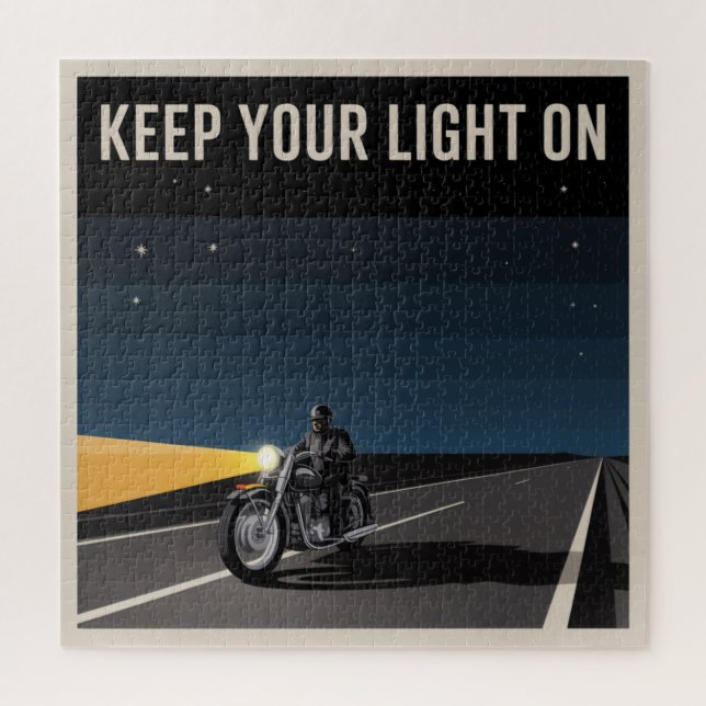 Keep Your Light On Jigsaw Puzzle (Vertical)