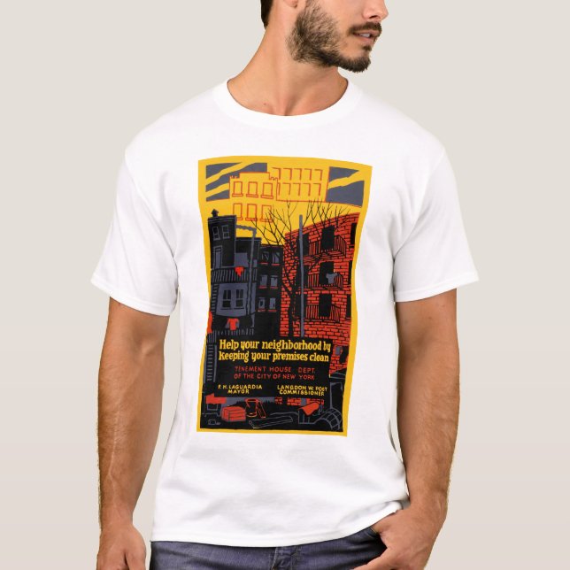 Keep Your Neighbohood Clean T-Shirt (Front)