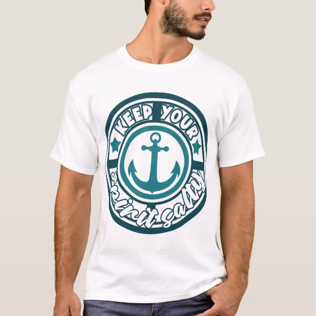 Keep Your Spirit Salty T-Shirt (Front)