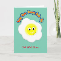 Keep Your Sunny Side Up Novelty Fried Egg Graphic