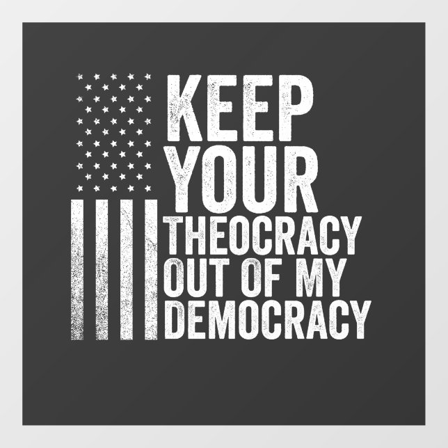 Keep Your Theocracy Our of my Democracy Harris  (Sheet)