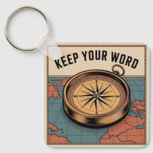 Keep Your Word Key Ring