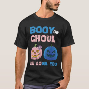 Keeper Of Gender Booy Or Ghoul  Pumpkins T-Shirt- T-Shirt