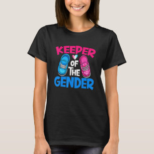Keeper Of Gender Reveal Party Funny Pregnancy Anno T-Shirt