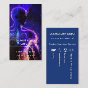 Keeper of Light   Energy Figure Business Card