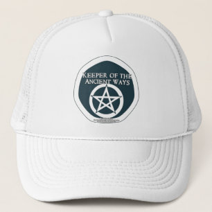 Keeper of the ancient ways trucker hat